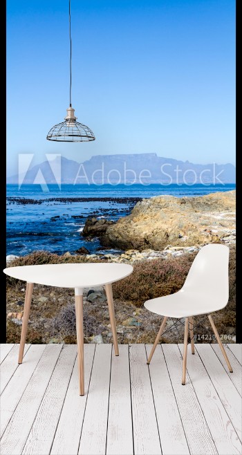 Picture of View of Table Mountain from Robben Island